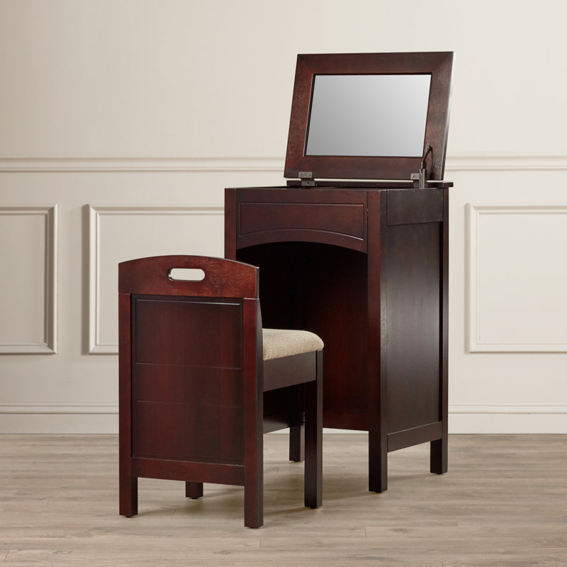 Alcott Hill Lafayette Vanity Set with Mirror & Reviews Wayfair